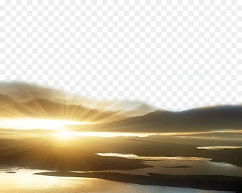 Sunlight Cloud Wallpaper - Sunlight that penetrates the clouds 