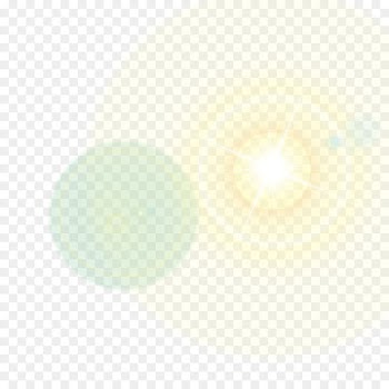 Sunlight Halo Lens flare - Halo Halo creative divergent picture material,Sun halo 