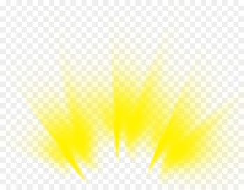 Sunlight Sky Yellow Close-up Wallpaper - Transparent color painted yellow light effect 