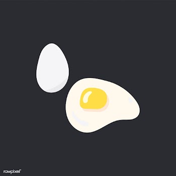 Sunny-side up fried egg vector | Free stock vector - 487679