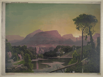Sunrise in the Alleghenies (1880). | Free Photo - rawpixel
