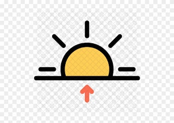 Sunrise, Weather, Insurance, Phenomenon, Nature Icon - Sun Set Symbol