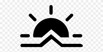 Sunrise Weather Symbol Free Icon - Light Bulb Money Icon