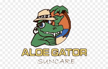 Sunscreen Aloe Gator Spf 30 Lip Balm, Medicated, Watermelon, - Aloe Gator