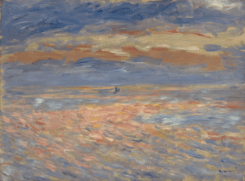 Sunset (1879 or 1881) painting | Free Photo - rawpixel