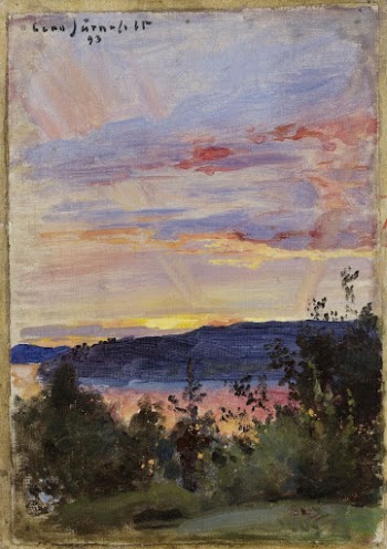 Sunset, 1893, Eero Järnefelt | Free Photo - rawpixel