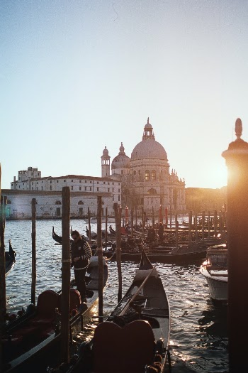 Sunset in Venice