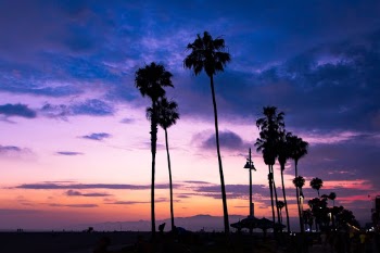 Sunset in Venice