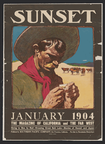 Sunset, January 1904 The magazine | Free Photo - rawpixel