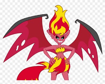 Sunset Midriff By Ponyalfonso - Mlp Equestria Girls Demon Sunset Shimmer