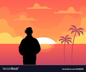 sunset ocean background converted