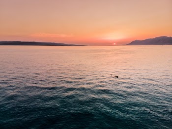 Sunset Ocean Scenery