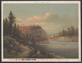 Sunset on Lake Mahonk Ulster | Free Photo - rawpixel