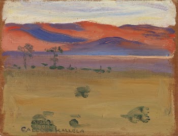 Sunset on the savannah (1909) | Free Photo - rawpixel