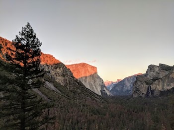 Sunset Over Cliffside And Rocky Edge