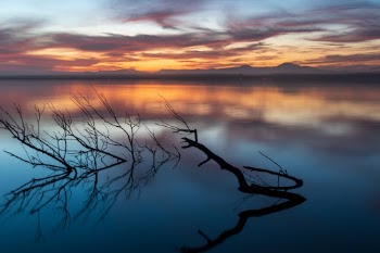 Sunset over Myall Lake