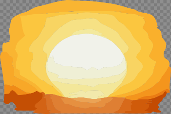 Sunset PNG Photo
