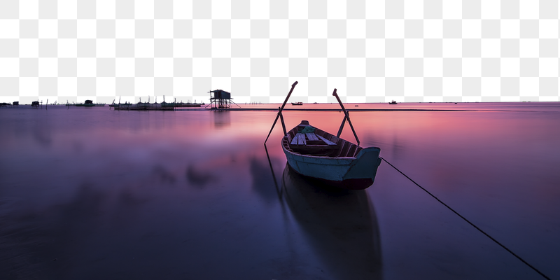 Sunset quiet ocean png border, | Free PNG - rawpixel