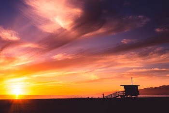 sunset scenery