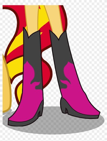Sunset Shimmer's Boots 18 - Sunset Shimmer Equestria Girls Png 2