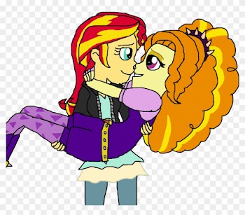 Sunset Shimmer Images Sundagio Carrying Love Hd Wallpaper - Equestria Girls Love Sunset
