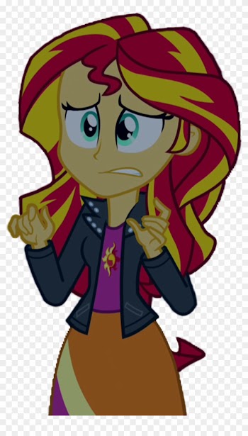 Sunset Shimmer Scared - Equestria Girls Sunset Shimmer Scared
