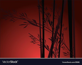 Sunset vector image