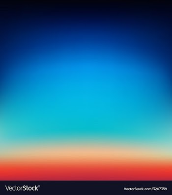 Sunset vector image
