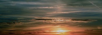 Sunset View of a Clouds