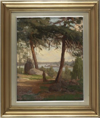 Suomalainen maisema, luonnos, 1873 | Free Photo - rawpixel