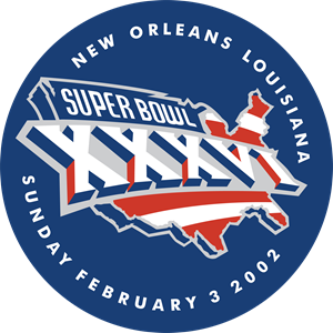 Super Bowl 2002 Logo Vector