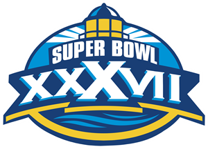 Super Bowl 2003 Logo Vector