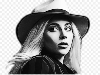 Super Bowl Li Halftime Show, Lady Gaga, Star Is Born, Face, Hat PNG
