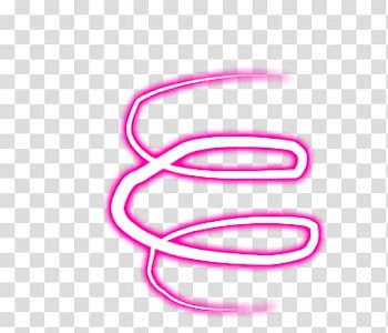 SUPER DE, illustration of pink line transparent background PNG clipart