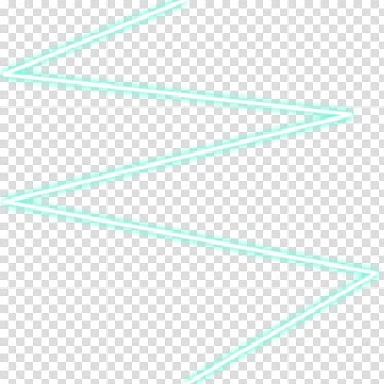 SUPER DE, zigzag teal line illustration transparent background PNG clipart