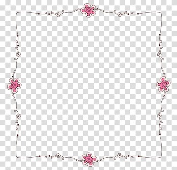Super descargatelo, grey and red frame transparent background PNG clipart