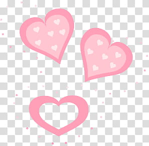 Super descargatelo, pink heart illustration transparent background PNG clipart