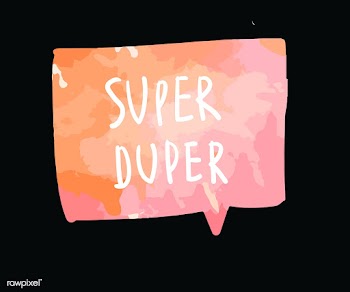 Super duper watercolor speech bubble | Free stock vector - 473252