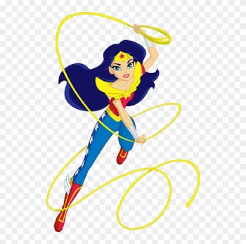 Super Girl Clipart Batgirl - Wonder Woman Super Hero Girls