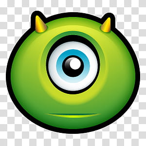 Super halloween parte , Mike Wazowski illustration transparent background PNG clipart