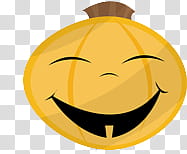 Super halloween parte , yellow emoji illustration transparent background PNG clipart