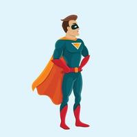 super hero icon character vector ilustration Free Vector
