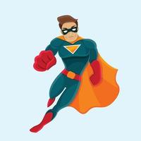 super hero icon character vector ilustration Free Vector