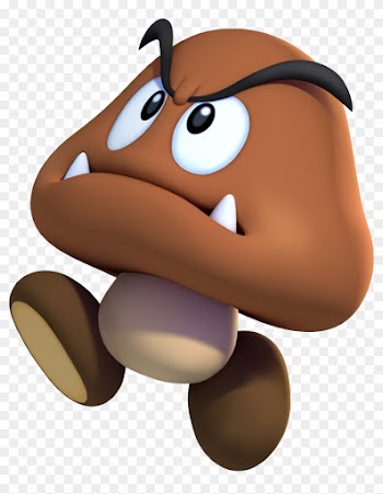 Super Mario Bros Clip Art - New Super Mario Bros U Goomba