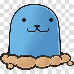 Super Mario Icons, blue animal illustration transparent background PNG clipart