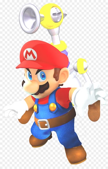 Super Mario Sunshine, Mario Bros, Wii U, Cartoon, Mario PNG
