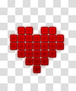 SUPER MEGA DE NES, red heart icon transparent background PNG clipart