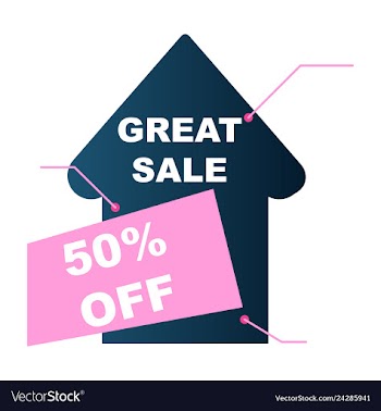 Super sale - creative banner abstract concept vector image