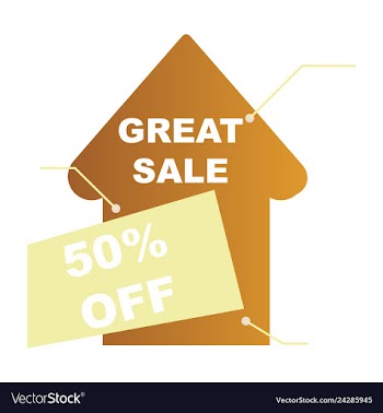 Super sale - creative banner abstract concept vector image