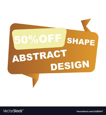 Super sale - creative banner abstract concept vector image